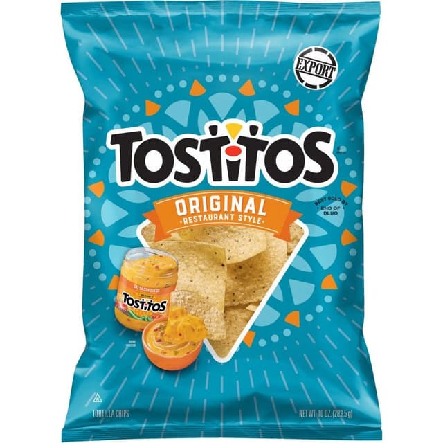 Tostitos Original Wheat Corn Tortilla Chips, 283.5g