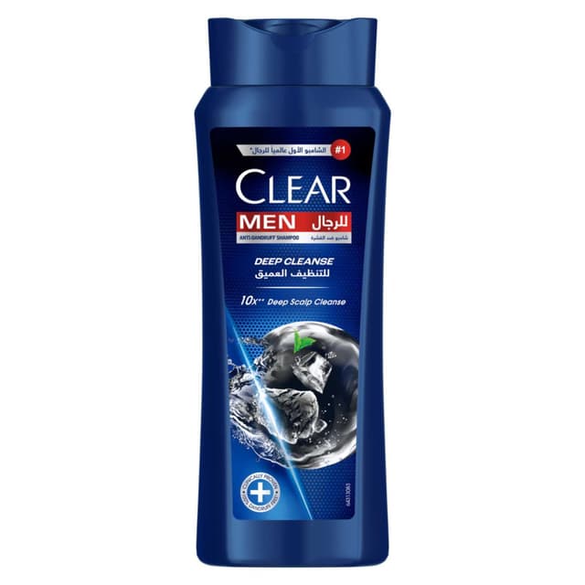 Clear Men Deep Cleanse Anti-Dandruff Shampoo, 600ml