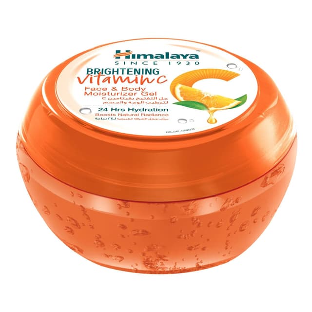 Himalaya Brightening Vitamin C Face & Body Moisturizer Gel, 300ml