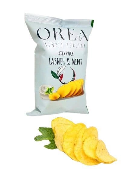 Orea Labneh & Mint Potato Chips, 40g