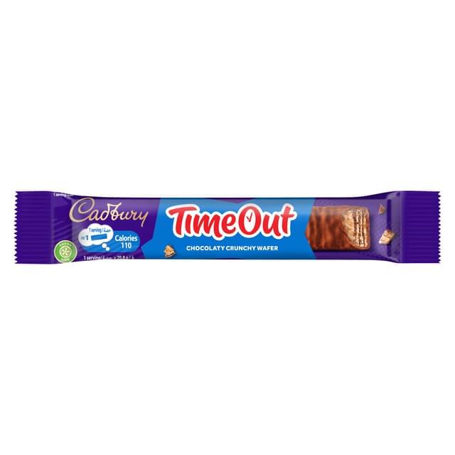 Cadbury Time Out Chocolaty Crunchy Wafer, 20.8g