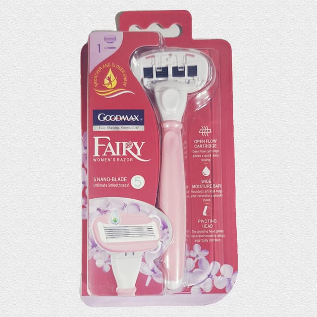 Goodmax Fairy Razor And Five Blades