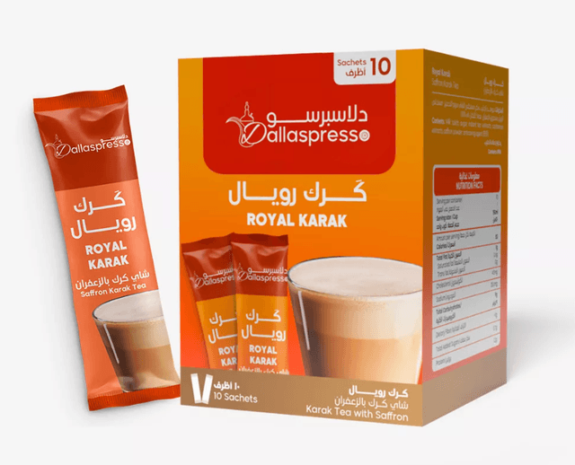 Dallaspresso Saffron Royal Karak Sachets, 10x15g