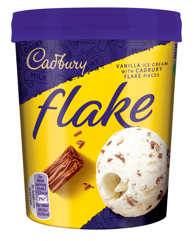 Cadbury Flake Ice Cream 480ml
