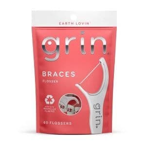 Grin Braces Flossers, 60 Pieces