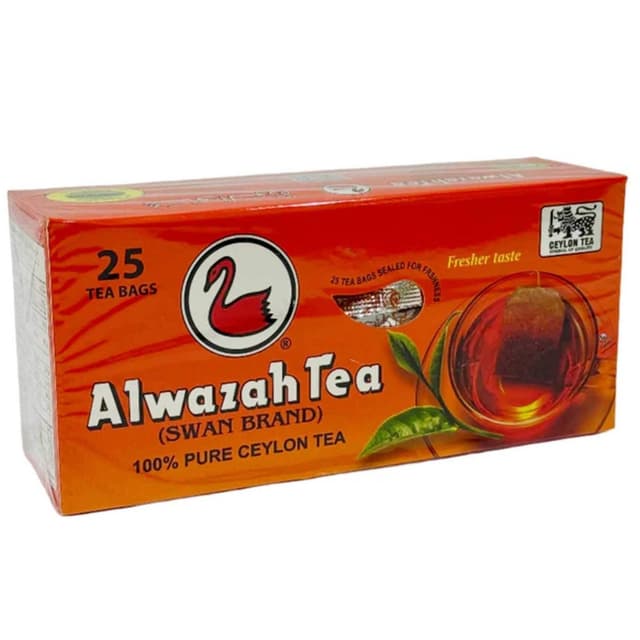 Alwazah Black Tea Bags, 25x2g