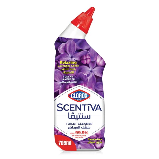 Clorox Scentiva Toilet Cleaner Tuscan Lavender