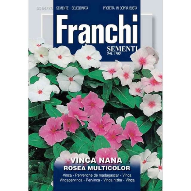 Franchi Vinca Rosea Mixed Flower Seeds
