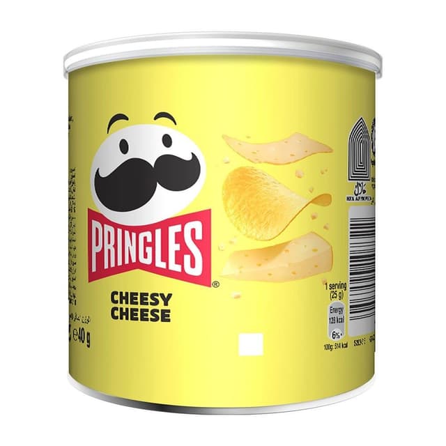 Pringles Cheesy Cheese Chips Can, 40g