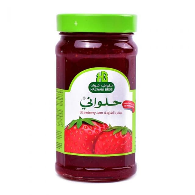Halwani Bros Strawberry Jam Preserve 400 g