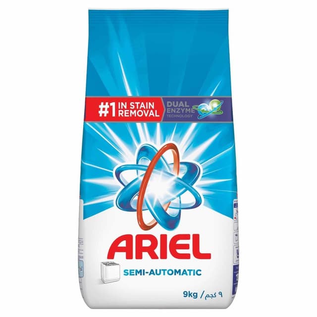 Ariel Blue Detergent Powder, 9kg