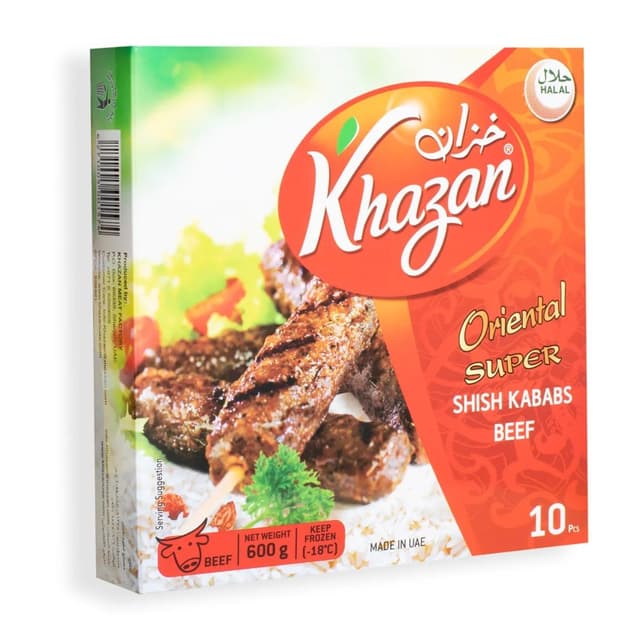 Khazan Beef Super Shish Kebab 600 g