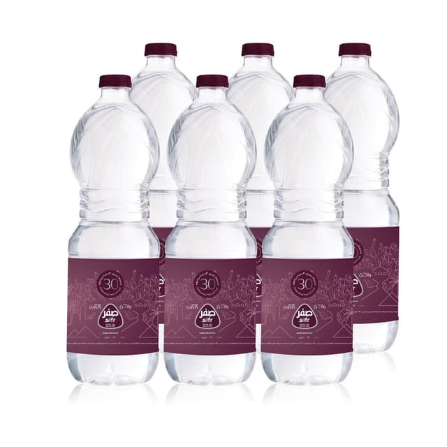 عمان أويسس سيفر مياه شرب خالية من الصوديوم 6 x 1.5 Litres