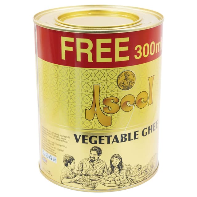Aseel Vegetable Ghee, 2.3L