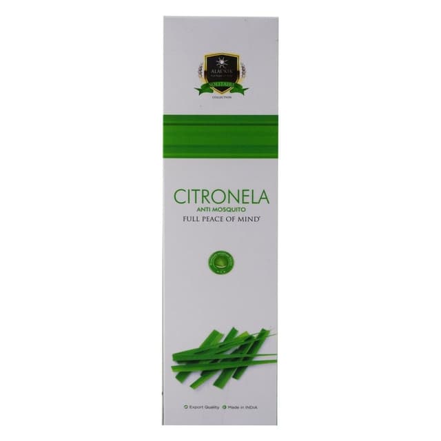 Alaukik Citronella Incense Sticks, 1 Pack
