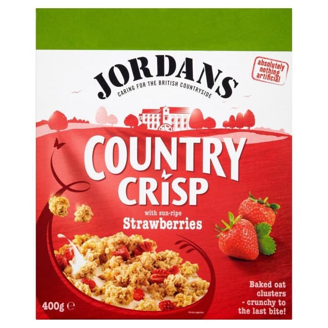 Jordans Country Crisp Oat Clusters with Strawberry, 400g
