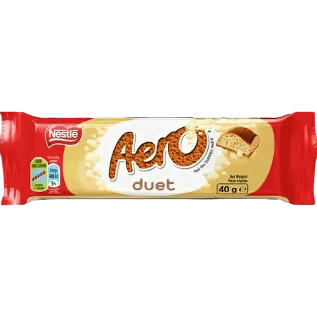 Aero Duet White & Milk Chocolate Bar