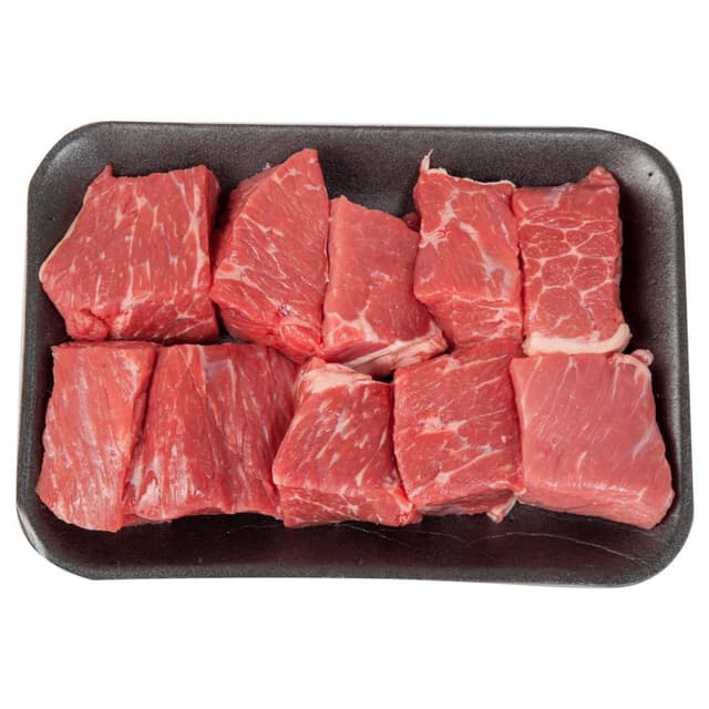 مكعبات لحم بقري برازيلي عادي 1kg