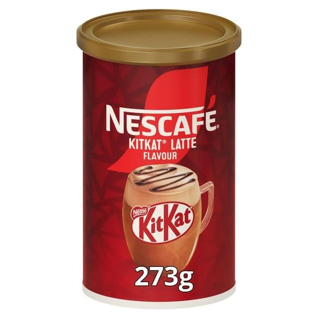 Nescafe Kitkat Latte Instant Coffee Tub, 273g