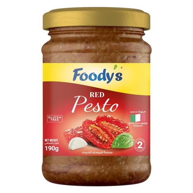 Foody's Red Pesto Pasta Sauce, 190g