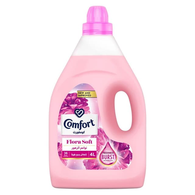 Comfort Fabric Softener Flora Soft 4 Litre
