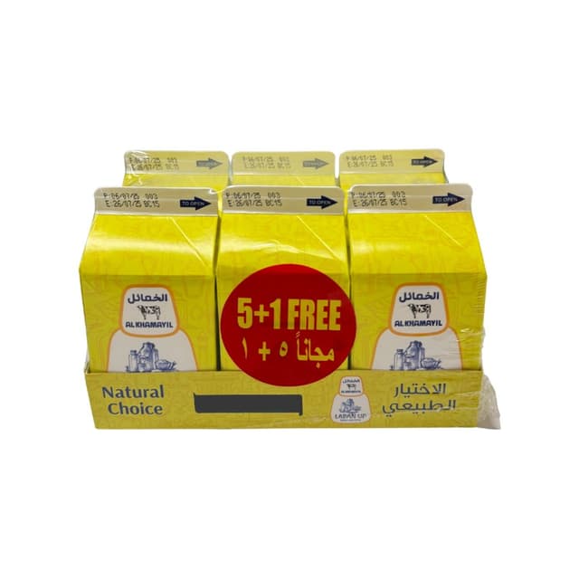 Al Khamail Laban Up Yoghurt Drink, 6x220ml