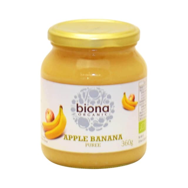 Biona Organic Apple Banana Puree 360G