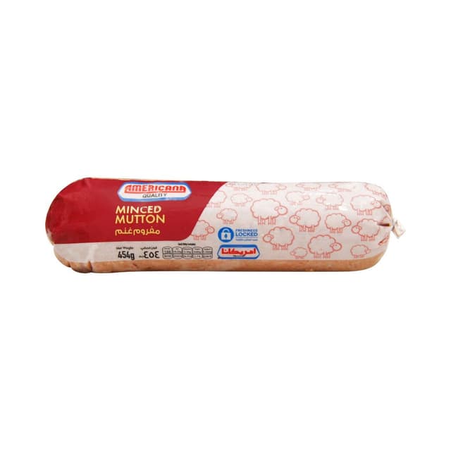 Americana Minced Mutton 454g