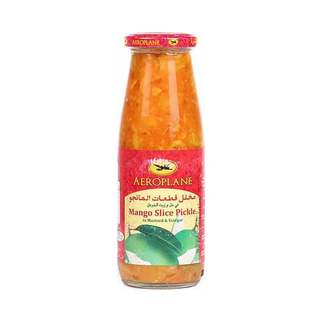 Aeroplane Mango Slice Pickle in Mustard & Vinegar, 450g