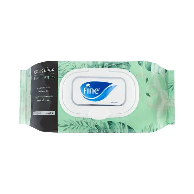 Fine Tropical Fresh Wipes, 40 Sheets