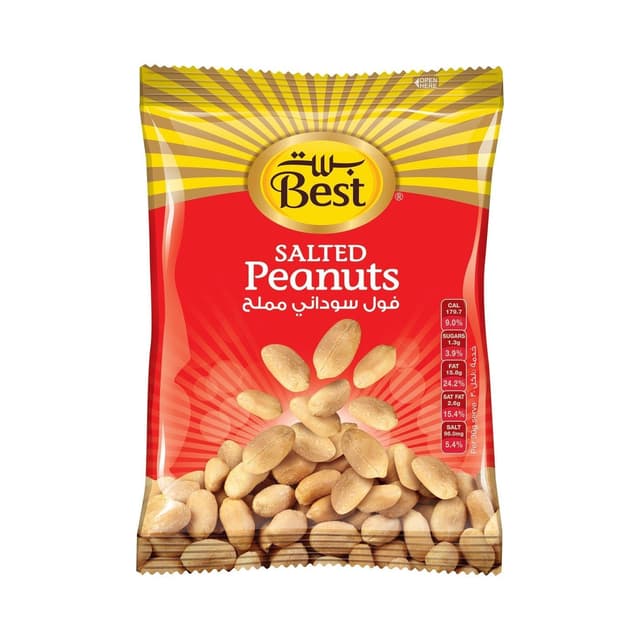 Best Roasted And Salted Peanuts, 50g