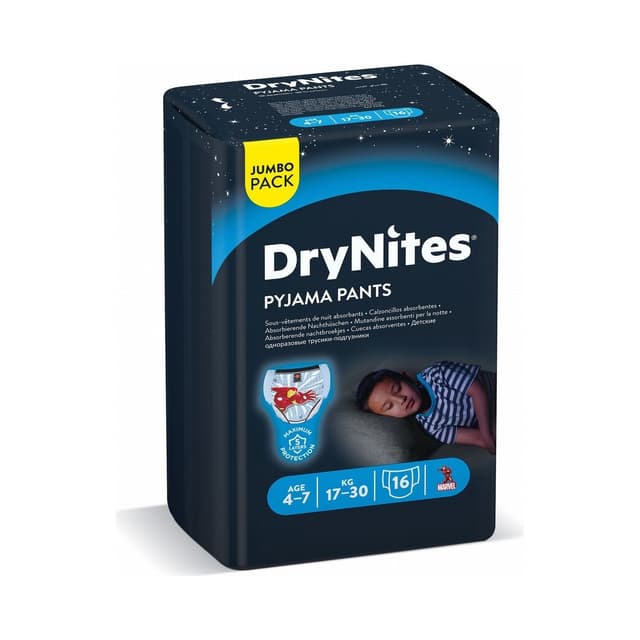 Huggies Drynites 4-7 Yrs Jumbo Boy