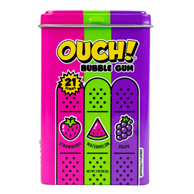 Ouch Buble Gum Tin, 56g