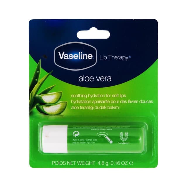 Vaseline Aloe Vera Lip Therapy Balm, 4.8g