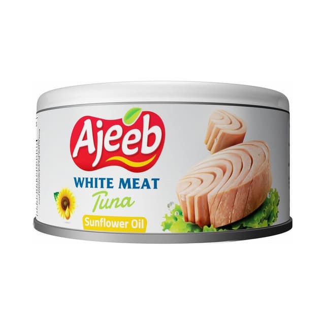 أجيب تونة لحم أبيض في زيت عباد الشمس, 170g