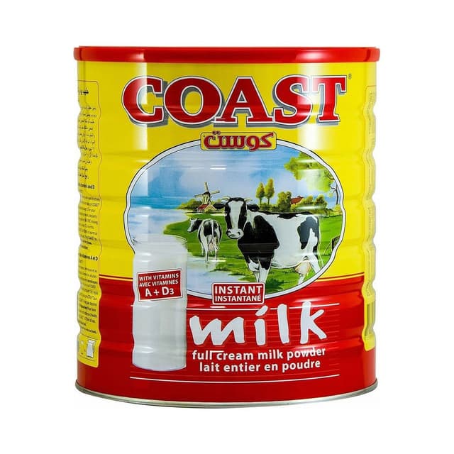 Coast Full Cream Milk 400 gm