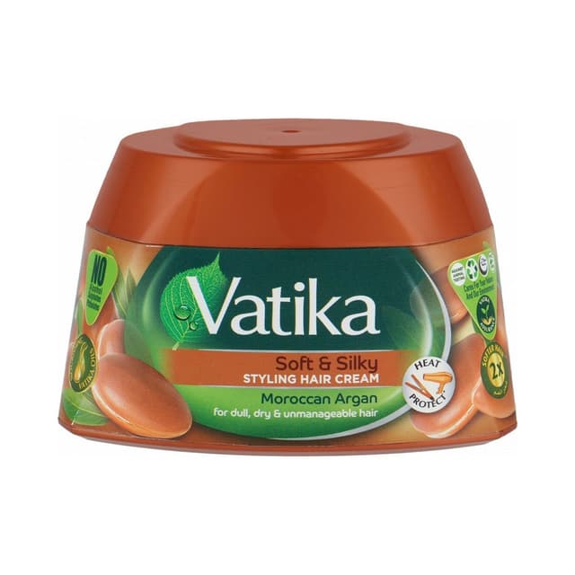 Vatika Argan Soft & Silky Hair Cream, 140ml