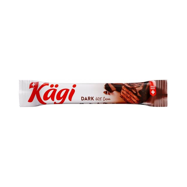 Kagi Dark 60% Swiss Chocolate Wafers, 25g