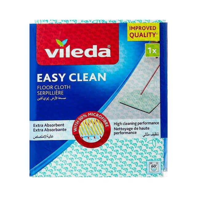Vileda Floor Cloth Packed (Green)