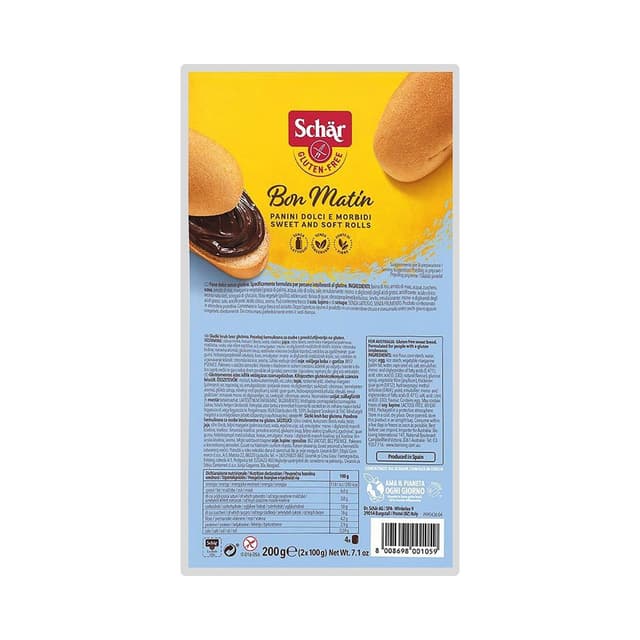 Schar Gluten Free Sweet Brioche Rolls 200g