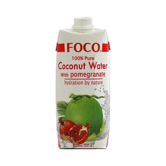 Foco Uht Coconut Water Pomegranate 500Ml