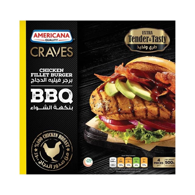 Americana Craves Chicken Burger