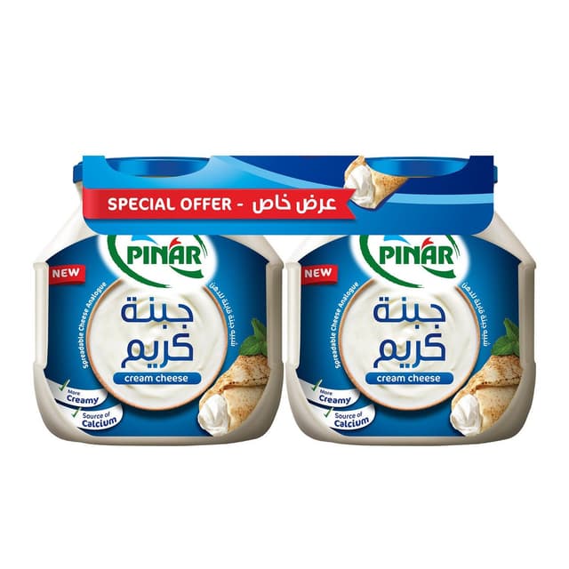 Pinar Processed Cream Cheese Spread, 2x500g