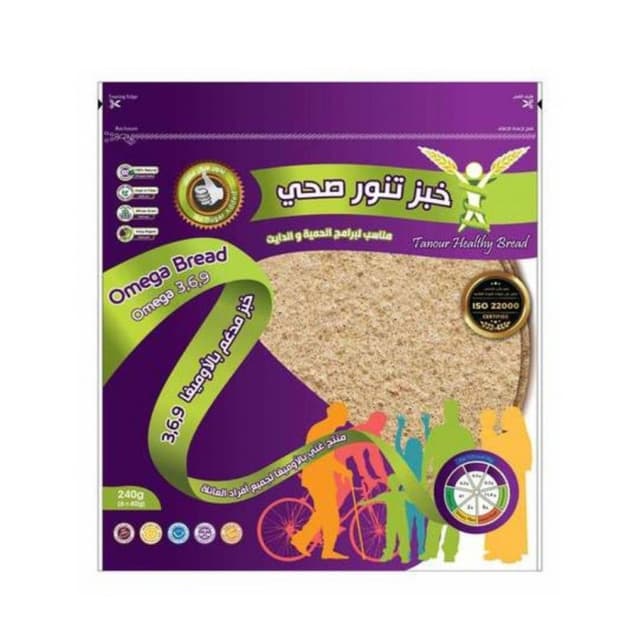 Tanour Healthy Bread Omega, 240g