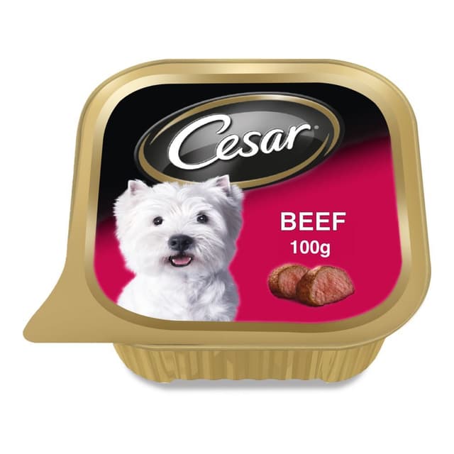 Cesar Dog Food Beef Dog Wet Food, 100g