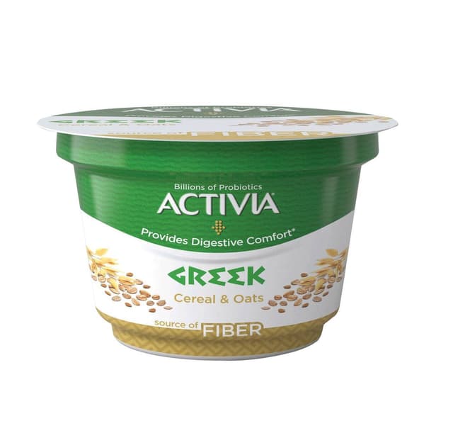 أكتيفيا يوغورت يوناني نكهة حبوب وشوفان، 150g