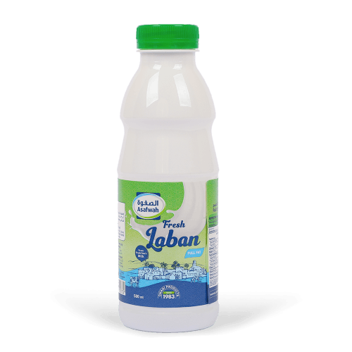 A'Safwah Fresh Full Fat Laban, 500ml