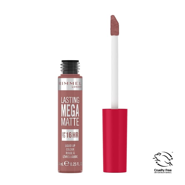 Rimmel Lasting Mega 16H Matte Liquid Lip Color Strapless 709, 1 Piece