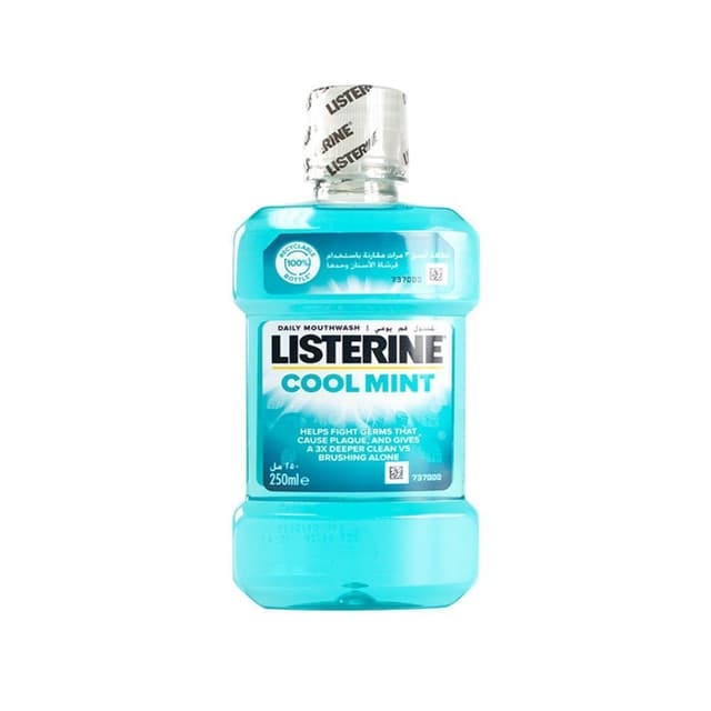Listerine Antiseptic Mouthwash Cool Mint Flavor