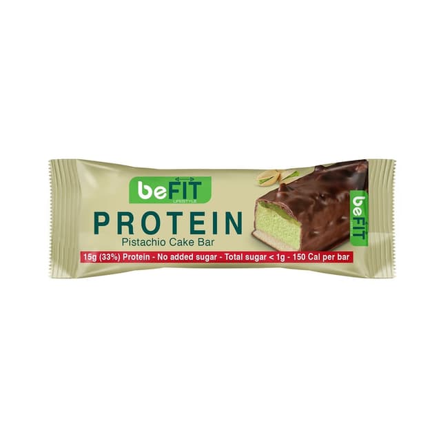 BeFit Pistachio Protein Cake Bar, 45g